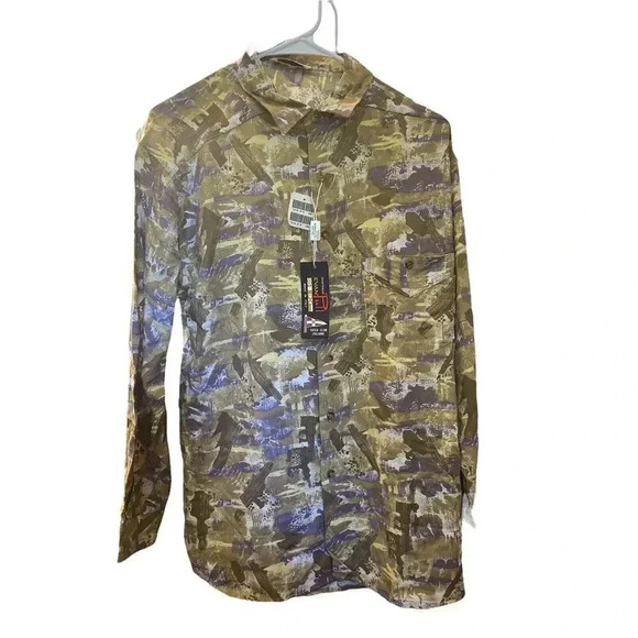 EVAN PULL SIZE XL BUTTON DOWN DRESS SHIRT MADE IN ITALY - Picture 1 of 3